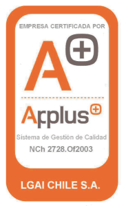 NCh 2728 LOGO APPLUS NARANJO