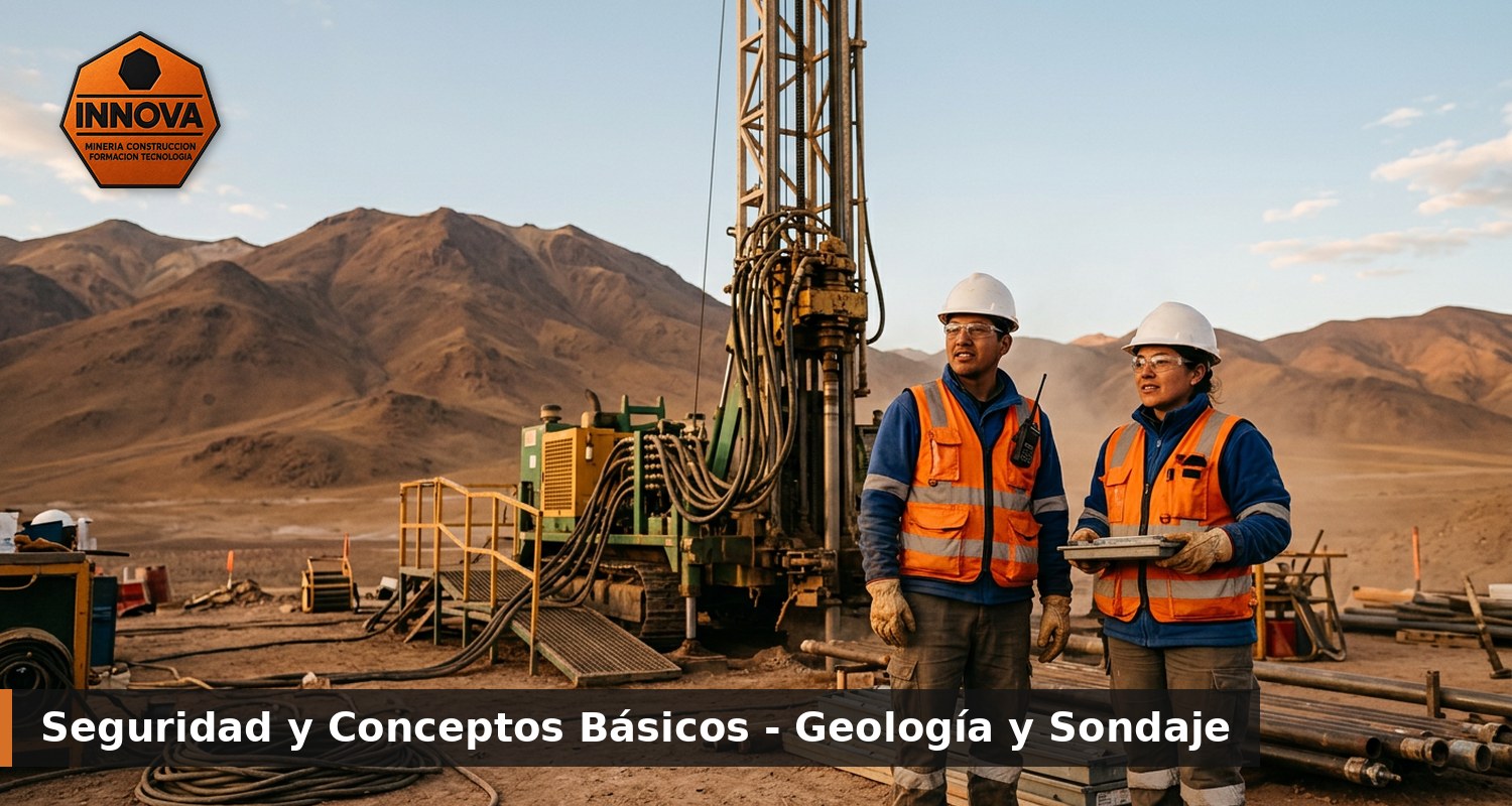 Curso Seguridad y Conceptos Básicos para Asistente de Geología y Sondaje