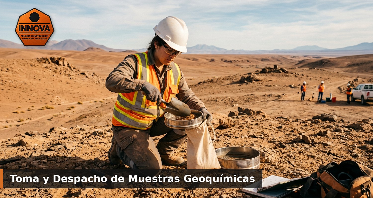 Curso Toma y Despacho de Muestras Geoquímicas