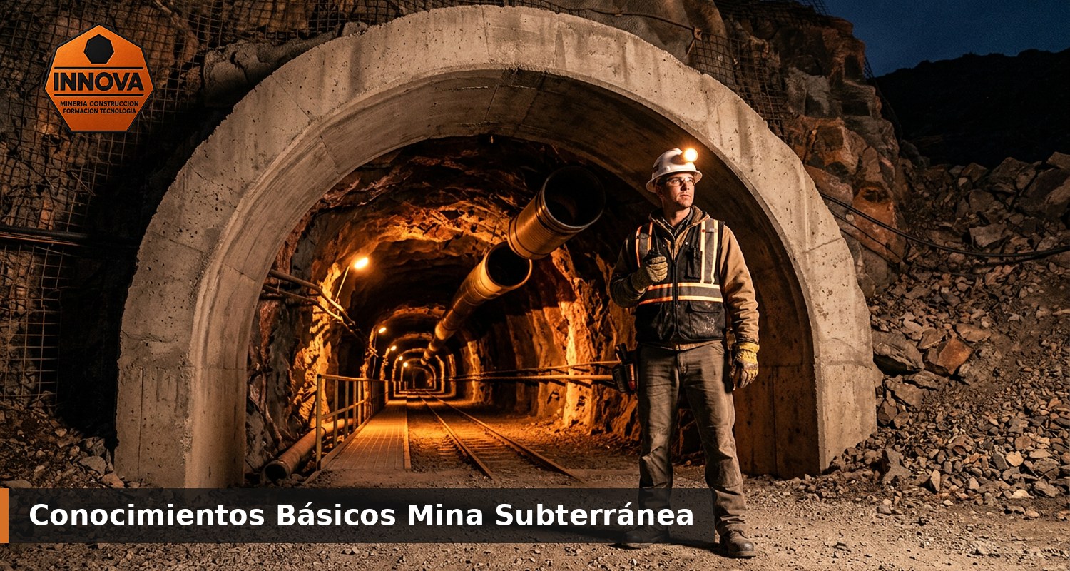 Curso Conocimientos Básicos Mina Subterránea